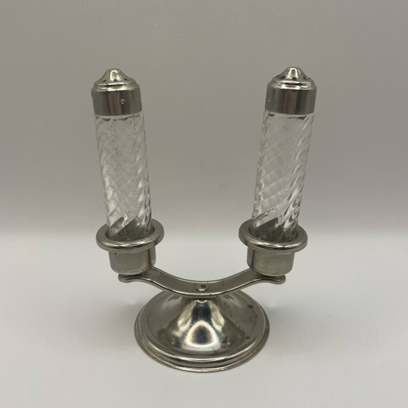 Vintage Other - VINTAGE Vanstyle Specialties Corp Candlestick Salt and Pepper Shaker Set